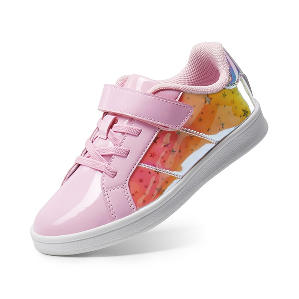 [Storybook DiscoStar] Shiny Star Pattern Sneakers - PINK -  0